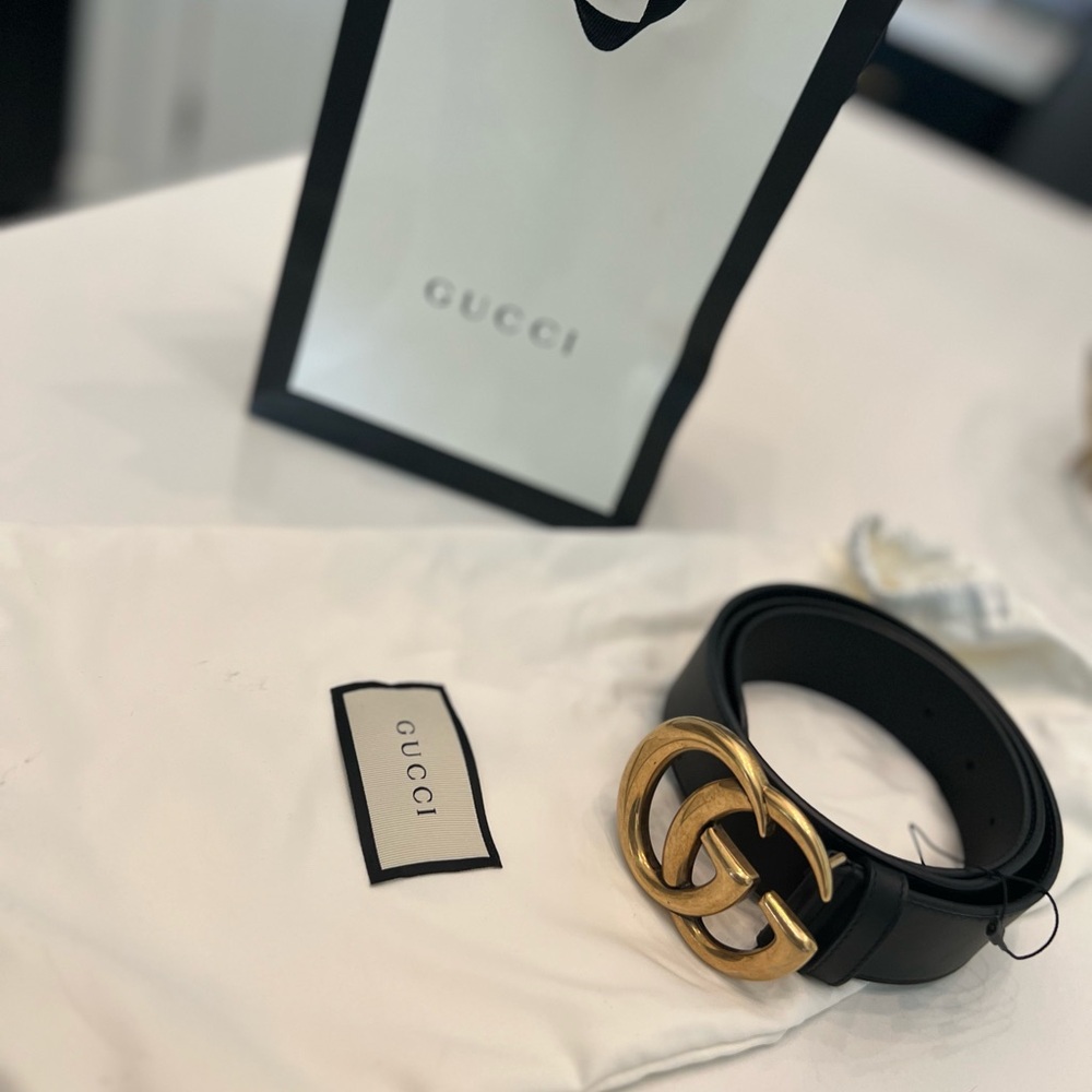 GUCCI Women’s Marmont Wide Belt